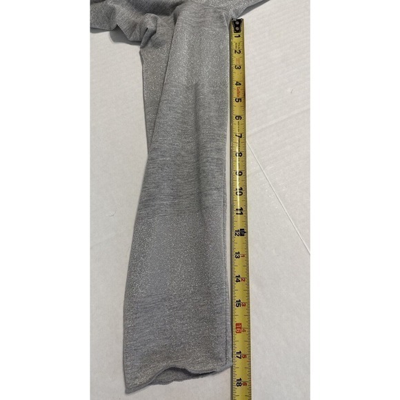 Chico’s Lightweight Silver 3 US XL Open Cardigan Sweater Duster - Picture 15 of 16